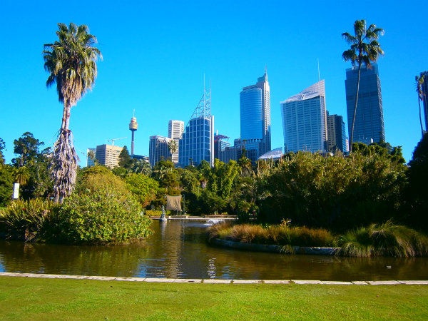 Sidney desde Botanic Gardens